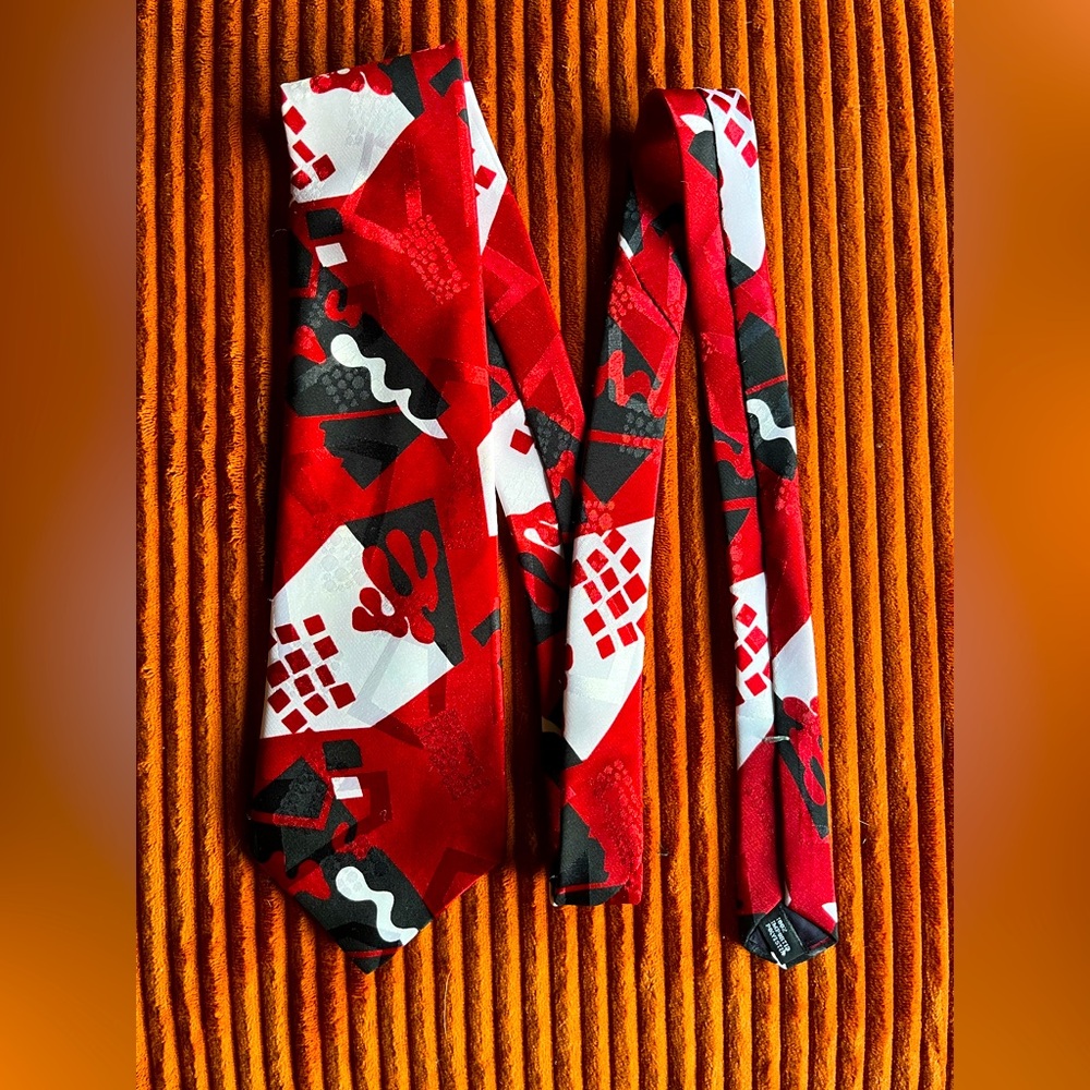 Bugle Boy Retro Vintage Imported Polyester Neck Tie